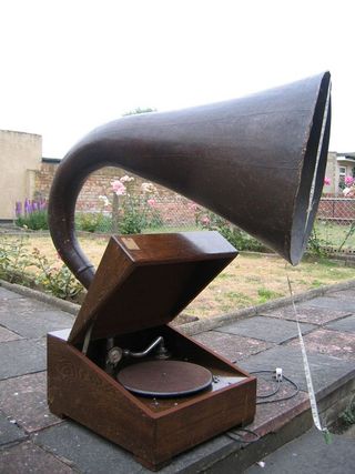 EMG Sloping Lid Gramophone